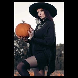 Killstar Empress Batwing Tunic Sweater open size